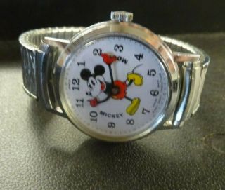 Bradley Swiss Made Mickey Mouse Watch Non