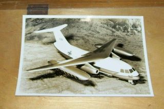 Hawker Siddeley Hs129 Airliner Model Special Project Press Photograph 1962