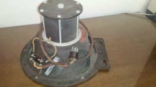 Antique Atwater Kent Type F - 4 Radio 11 " Speaker With Plug Model 70 Parts/repairs