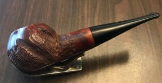 Vintage Custom Bilt Pipe Fat Boy Straight Tobacco Pipe Carved Imported Briar 15