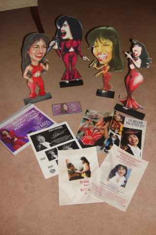 Selena Quintanilla Perez - 4 - 20th Anniversary Selena Movie Stand - Ups & More