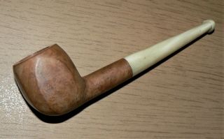 Unsmoked Vintage French Briar Tobacco Pipe.