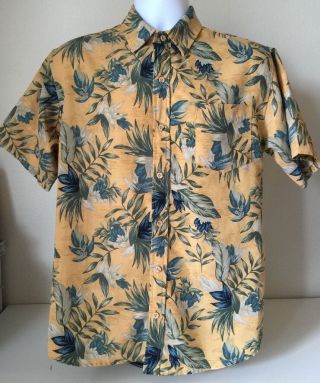 Izod Hawaiian Shirt Short Sleeve Xl Extra Large