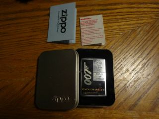 Zippo Lighter 007 Goldeneye