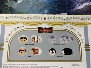 Disney D23 Mary Poppins Jolly Holiday Tsum Set,  Limited Edition To 1000 2