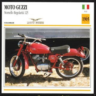 Custom Listing 48 X Moto Guzzi Cards With