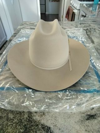 Stetson Western Cowboy Hat 4x Beaver Nra National Rifle Association Size 7 3/8