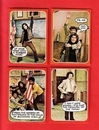 1976 Topps Welcome Back Kotter 53 Card Set