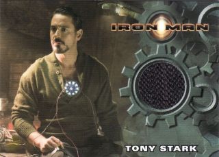 Rittenhouse Iron Man 1st Movie Robert Downey Jr.  As Tony Stark Costume Card C