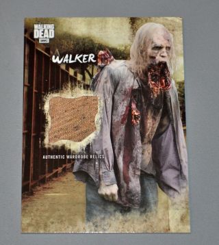 Topps The Walking Dead Rta Road To Alexandria Walker Clothing Relic Card Wr - 1