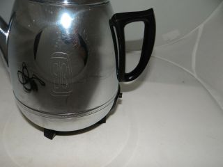 Vintage GE General Electric Pot Belly Coffee Percolator Model 18P40 3