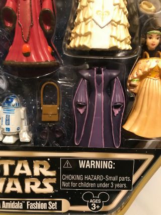 Disney Star Wars STAR TOURS Queen Amidala Fashion Doll Set Complete Polly Pocket 5