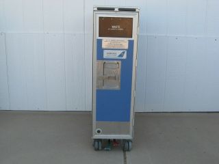 1 China Southern Full Size Galley Trash Cart In