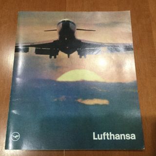 Lufthansa Inflight Brochure 1967 Safety Instructions Boeing 707 727 737