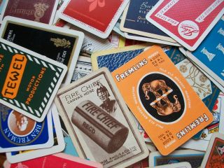 175 Mixed Vintage Playing Cards.  Guinness,  Capstan Scooter,  Fremlins,  Imo Etc.