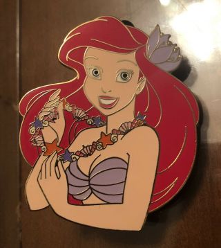Disney Pin Little Mermaid Ariel Jumbo Le 1000 2”