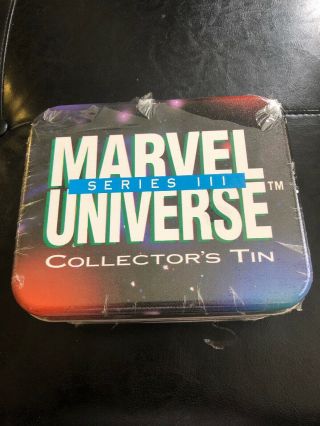 Factory 1992 Marvel Universe Series Iii Collector`s Tin Limited Edition