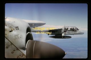 1973 Usaf Rockwell Ov - 10a Bronco Air To Air,  Vietnam War,  Slide B22b