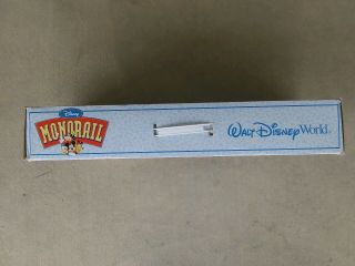 Walt Disney World Monorail Rare Red Stripe Play Train Set w/Original Box 8