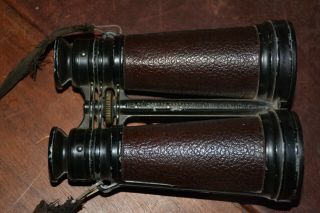 Vintage Conestoga Fg - 66 Field Binoculars With Case Wow