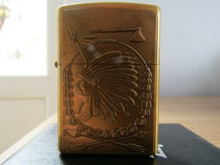 Zippo Lighter – Indian Chief