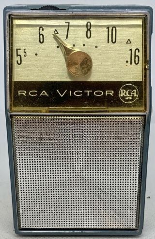 Vintage Rca Victor Model 3rh 32 Transistor Radio