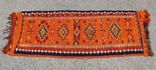 Authentic Middle Eastern Hand Woven Wool,  Kilm Rug Weaving,  Nr