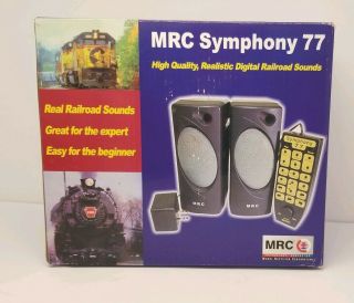 Mrc Symphony 77 Hq Realistic Railroad Sounds - - - W/ Box & Instructions