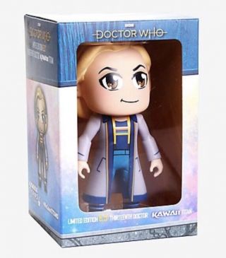 Titans 13th Doctor Who Sdcc 2018 Thirteenth Dr Kawaii 6.  5” Limited Edition Vinyl