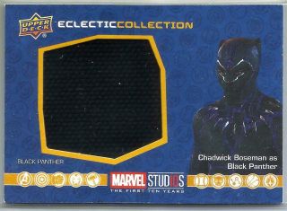 Black Panther 2019 Marvel Studios First Ten Years Eclectic Tunic Relic Ssp 1:288
