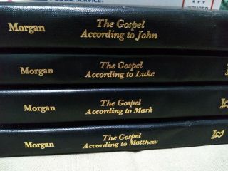 The Gospel According To Matthew,  Mark,  Luke,  John - G.  Campbell Morgan 4 Volumes