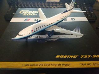 Gemini Jets 1:200 United Boeing 737 - 300