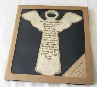 The Lord’s Prayer Angel Wall Plaque By Caffco