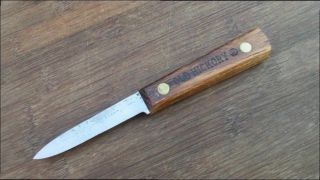 Rare Vintage Old Hickory Full Tang Carbon Steel Chef 