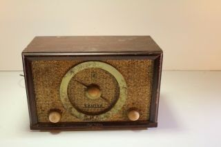 Vintage 1958 Zenith Model S - 40191 Table Radio,  And