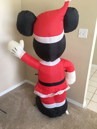 Gemmy Disney Mickey Mouse Airblown Inflatable 5 ' Christmas Decor 2