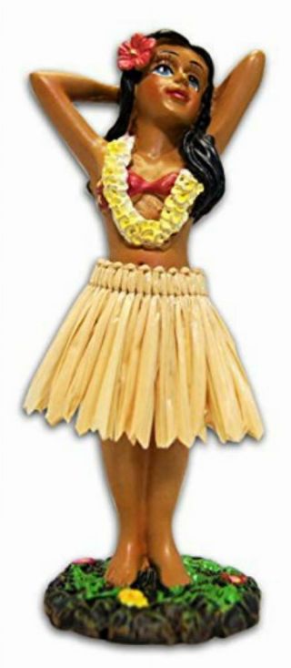 Hula Girl Dashboard Doll Hawaiian Dancer Bobble Aloha Car Auto Dancing Figurine