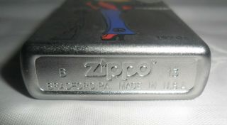 Unfired Zippo Lighter,  Dated 2013 Windy Girl 1970s 4
