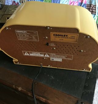 Crosley CR - 3 Collector ' s Limited Edition AM/F M Radio Cassette Player 3
