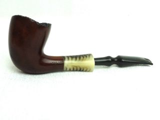 Vintage Estate Pipe Italian Imported Briar Freehand Italy Tobacco Smoking