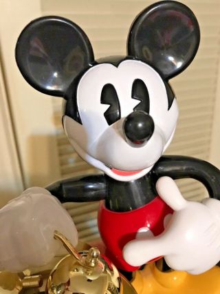 Mickey Mouse Animated Talking Alarm Clock Disney Old - Fashioned Alarm Sound. 4