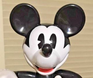 Mickey Mouse Animated Talking Alarm Clock Disney Old - Fashioned Alarm Sound. 6