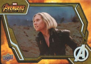 2018 Upper Deck Marvel Avengers Infinity War Tier 3 Base Set Trading Card 85 Sp