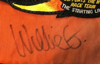 Harley Davidson Jacket Autographed By Willie G.  Size Med Distressed Great Cond