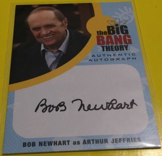 The Big Bang Theory Season 5 Bob Newhart N - 1 Professor Proton Autograph