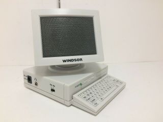Vintage Retro 1994 CRT Desktop Computer AM/FM Radio Windsor (WD) 4