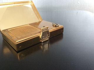 Vintage Elgin American Powder Compact With Music Box 2