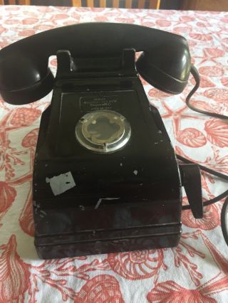 Vintage Railroad Telephone Federal Telephone And Radio Corporation 1940’s