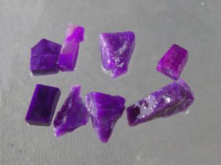 Dkd 102p/ 7.  8grams (8) Rough Purple Sugilite
