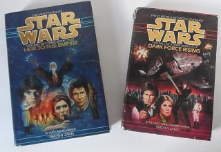 Timothy Zahn Star Wars Books Vol.  1 And 2 Hardcover Dj 1st Edition